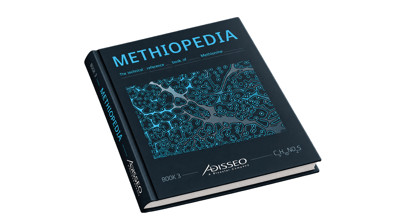 METHIOPEDIA book with a dark cover and abstract blue textured pattern.