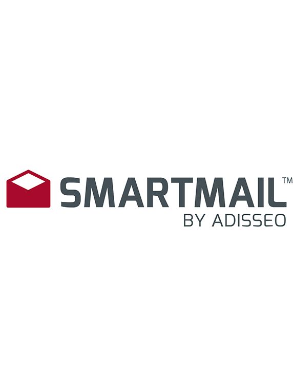 Smartmail logo with a red envelope icon and the text SMARTMAIL BY ADISSEO.