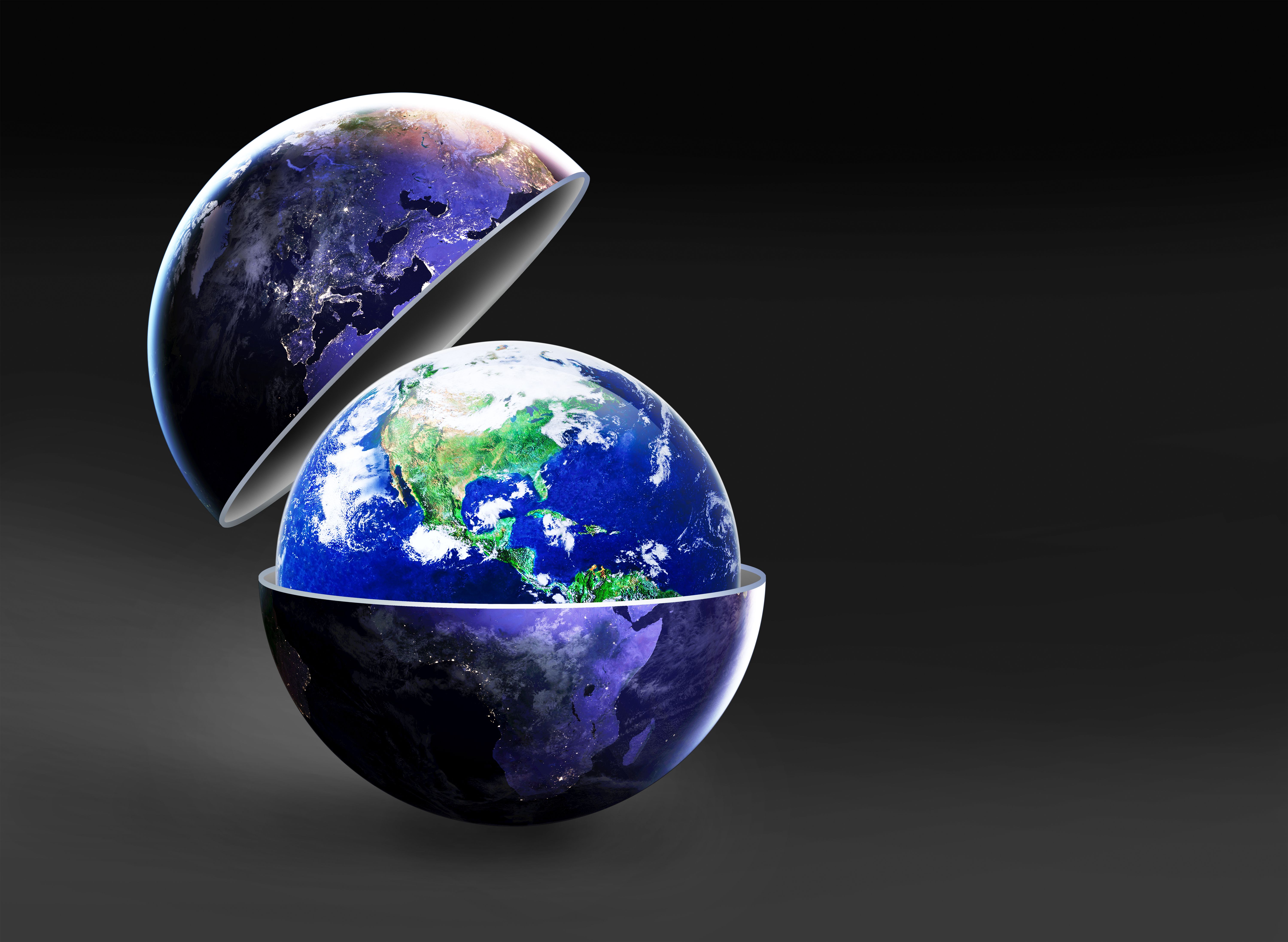 Globe mappemonde 